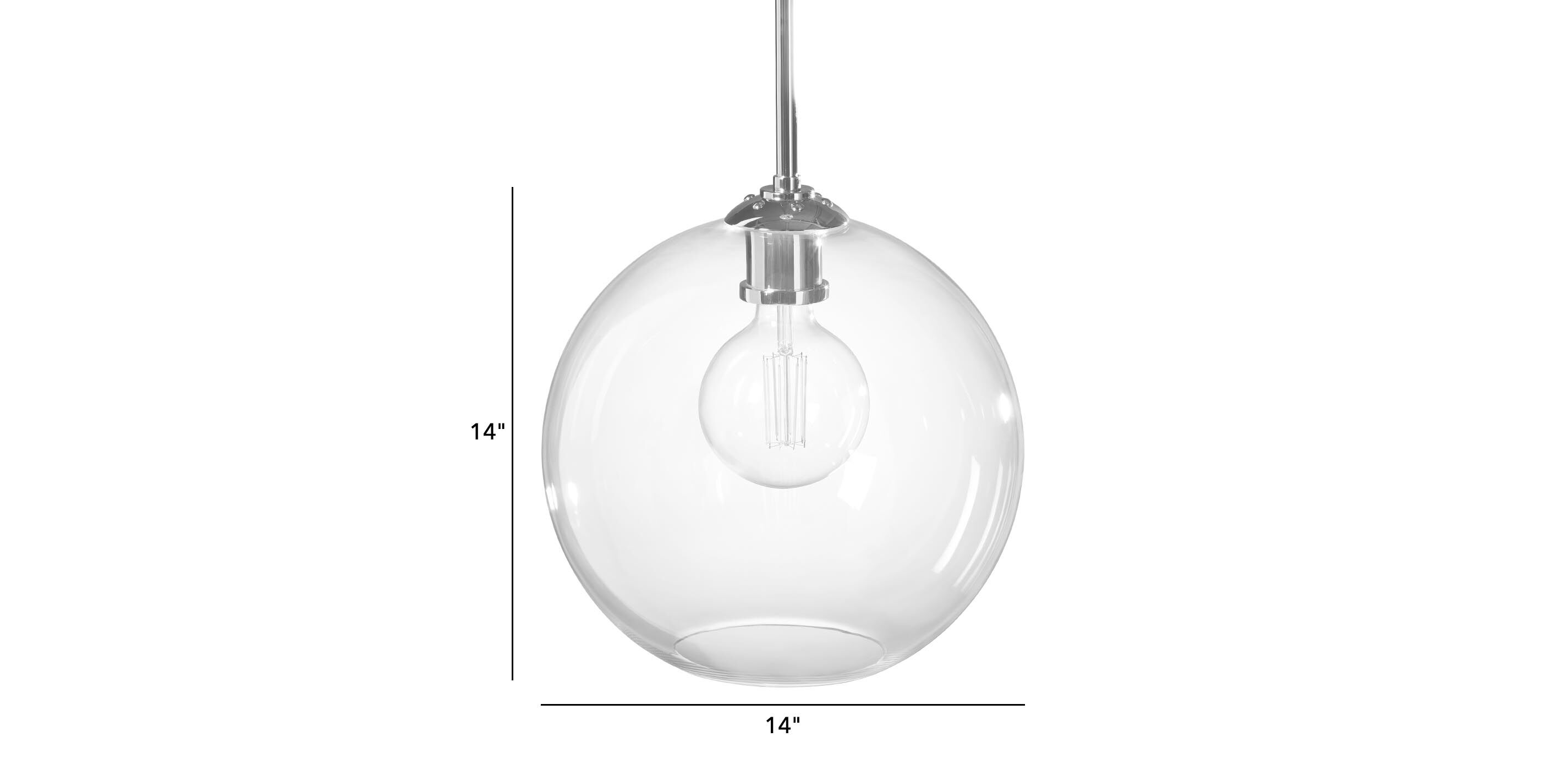 Kent Blown Glass Pendant_2