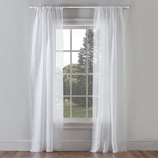 Sheer Linen Drapery Panel