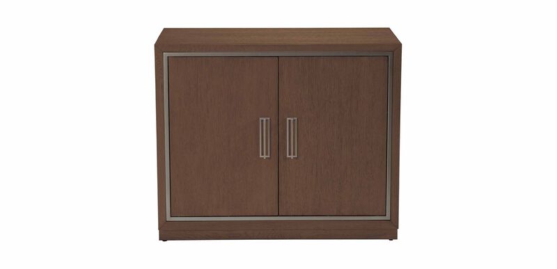 Faraday TwoDoor TwoDoor Storage Ethan Allen