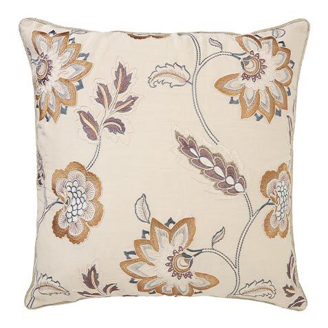 Salena Embroidered Euro Pillow image