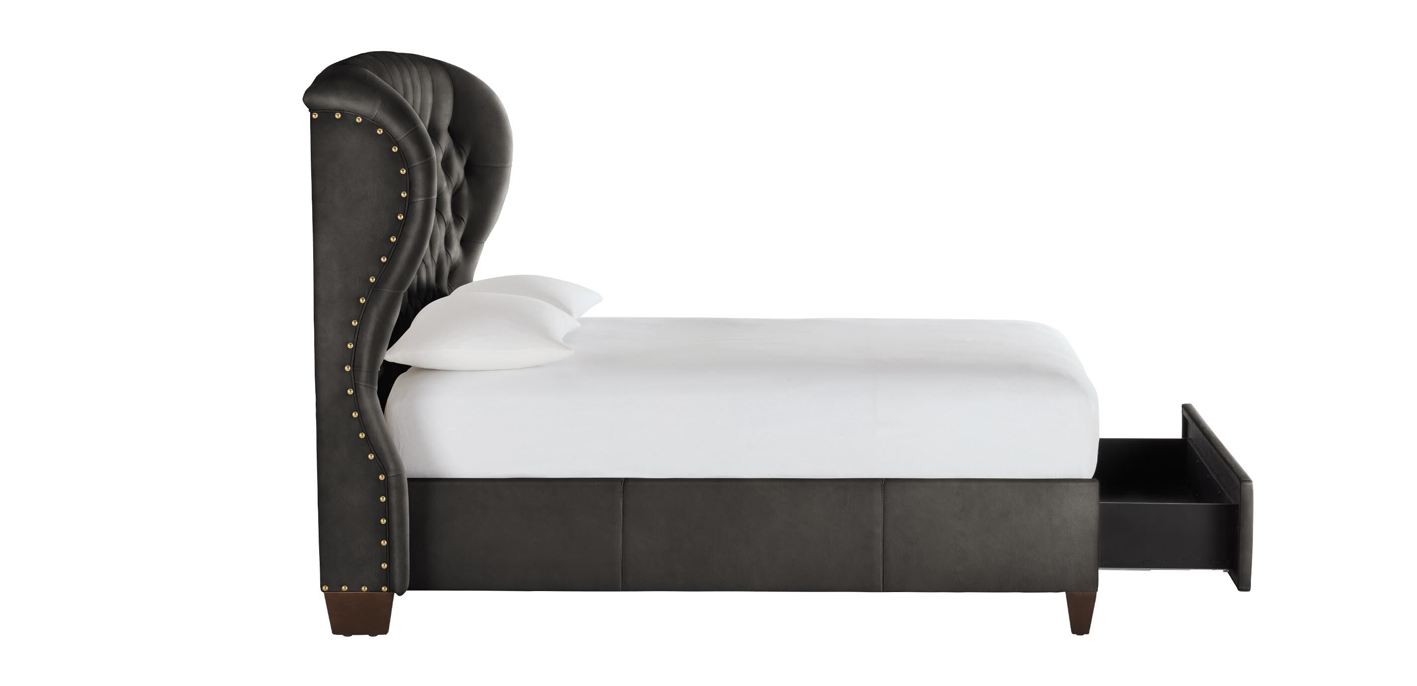 Woolson Leather Tufted Storage Bed_1