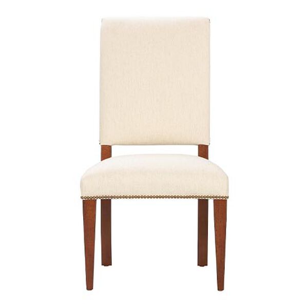 Hadley Dining Side Chair: Square Back, Tapered Leg
