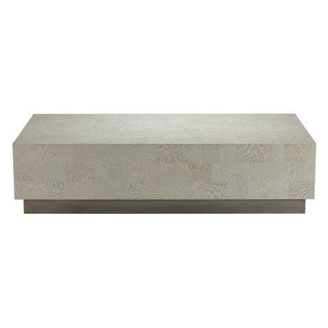 Braemore Rectangular Plinth-Base Coffee Table image