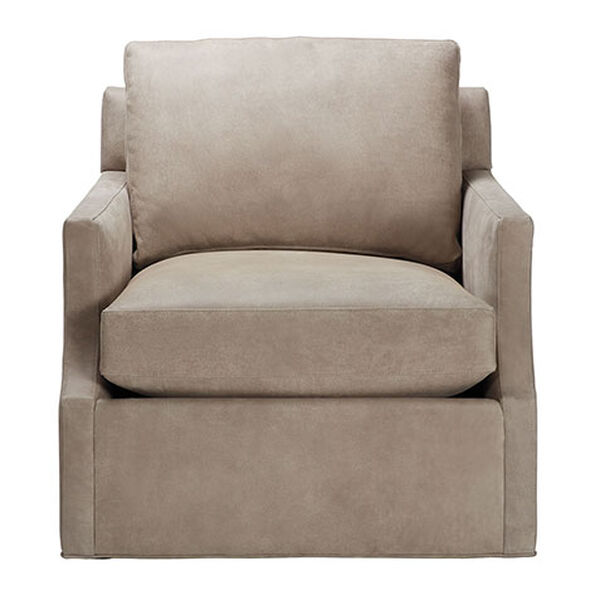 Allyce Leather Swivel Chair