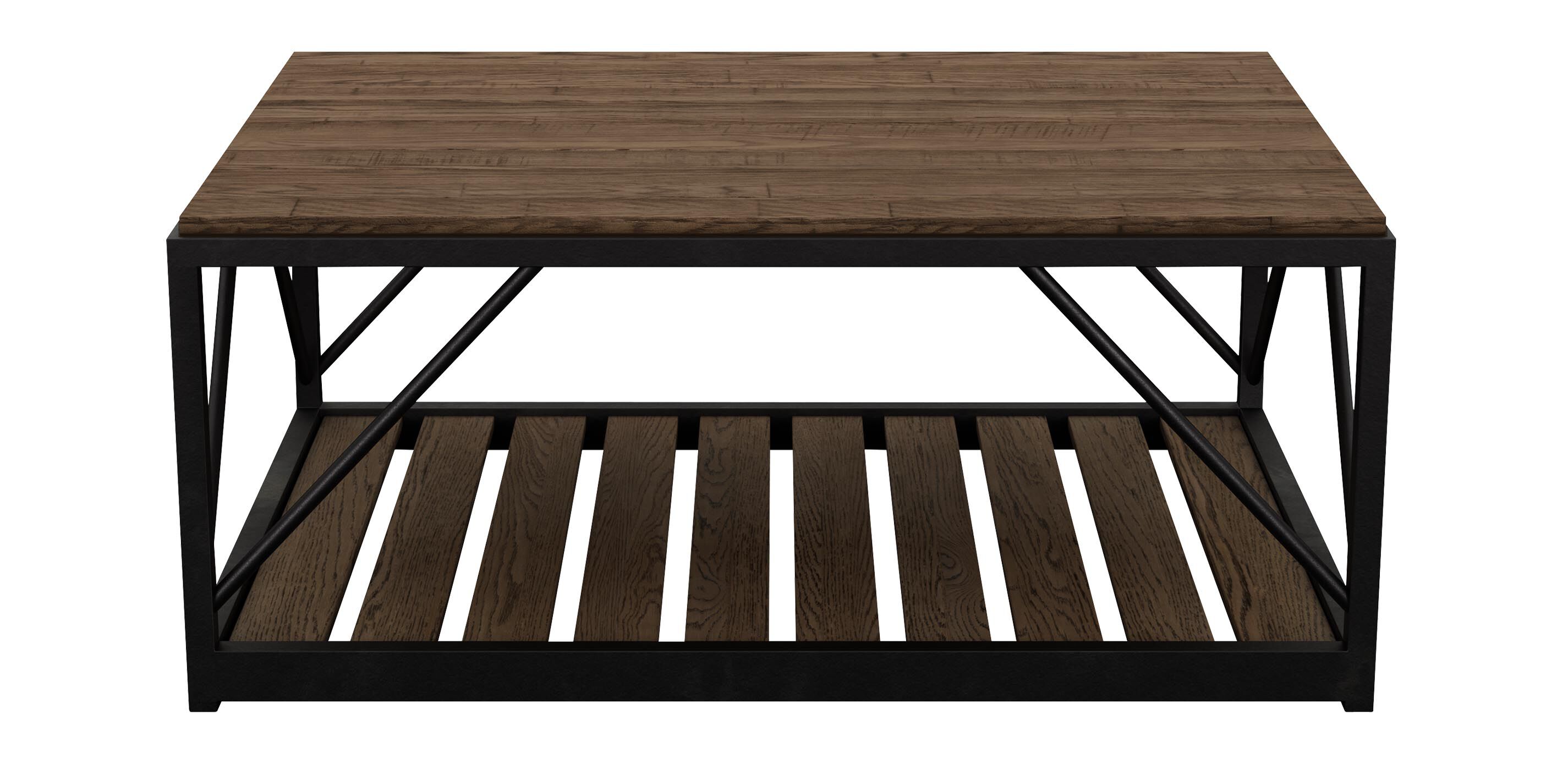 Beam Metal Base Coffee Table
