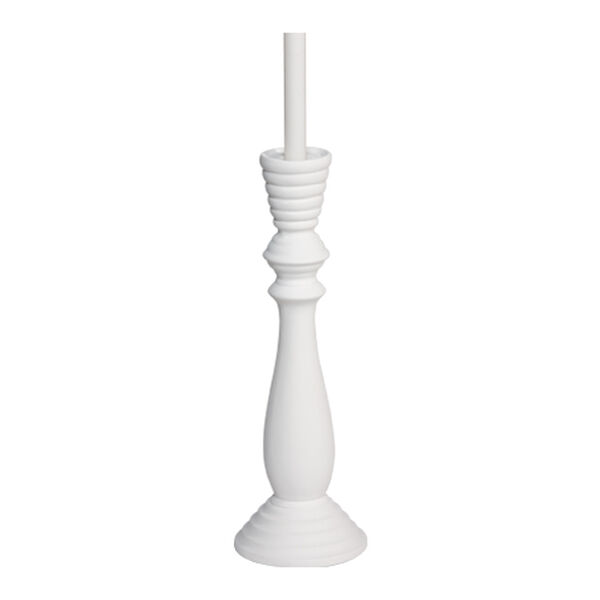 White Bisque Candlestick