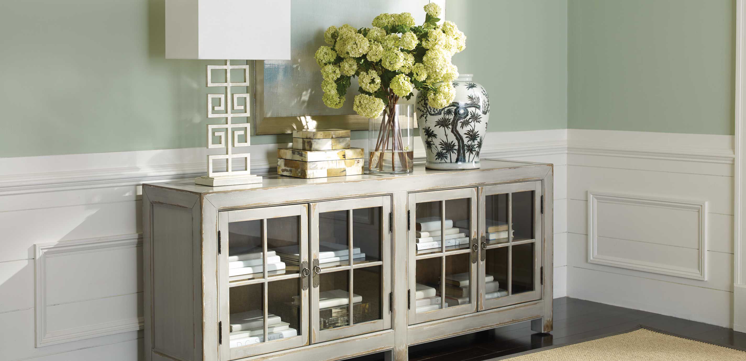 Ethan allen hotsell ming media cabinet