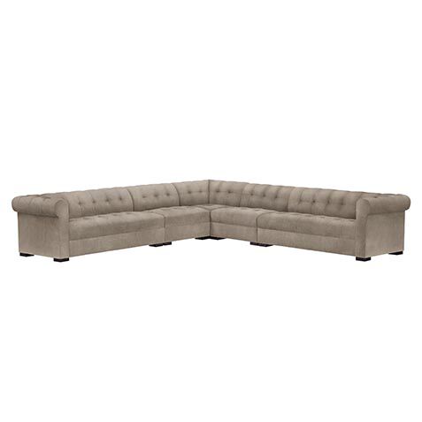 Rockwell Five-Piece Leather Sectional image rockwelllth5pc