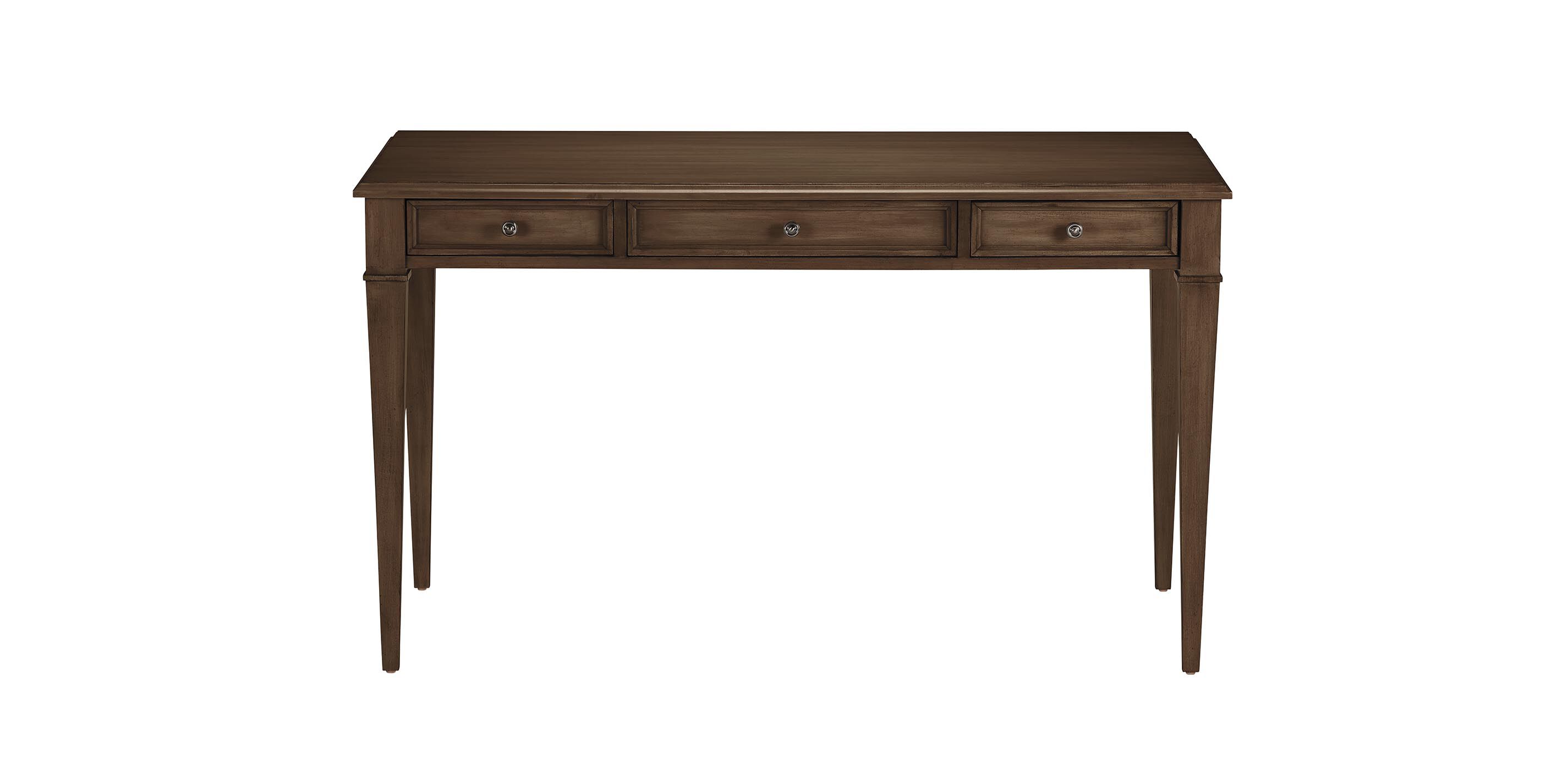 Custom Square-Corner Home Office Desk