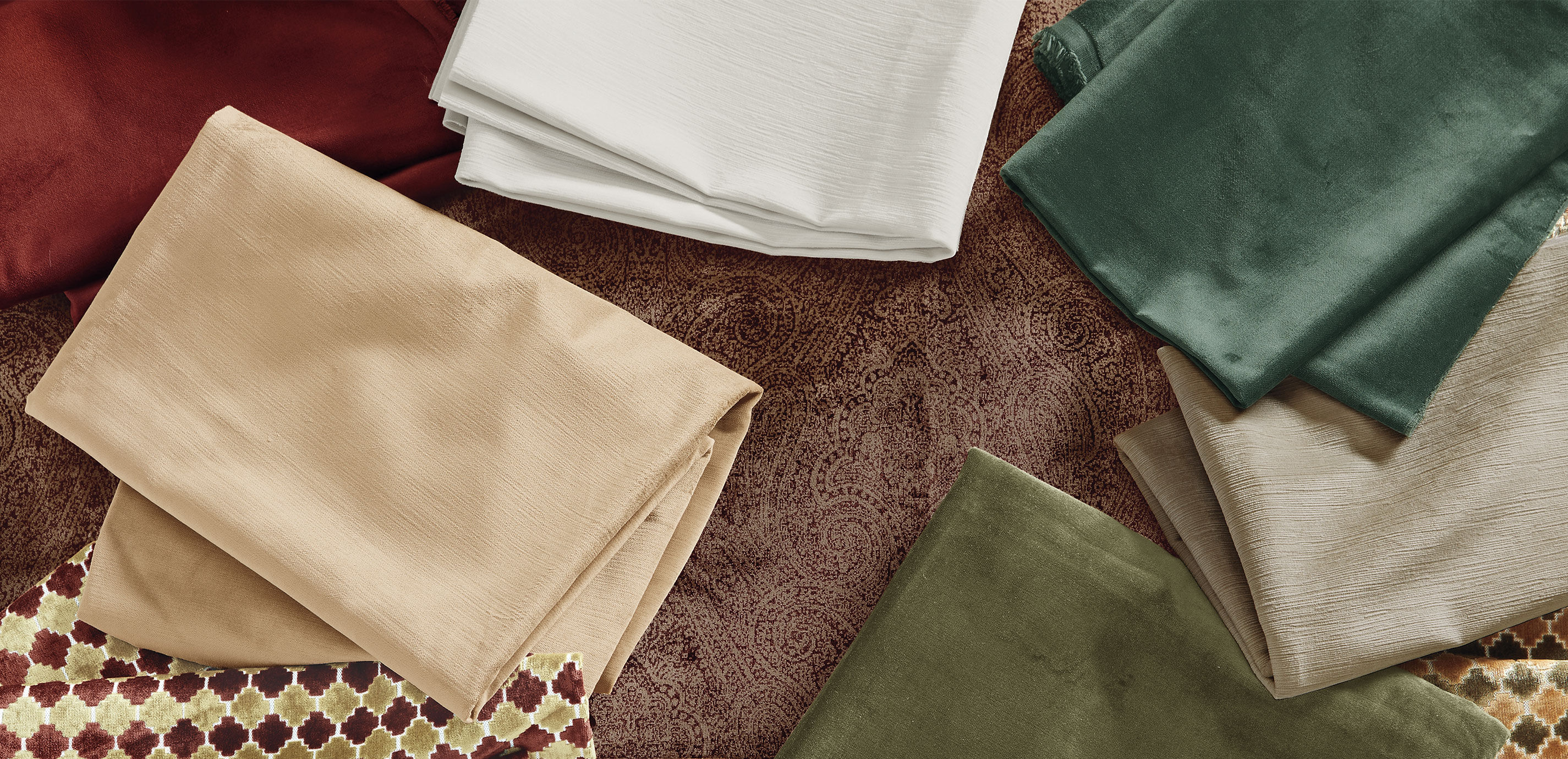 Rimini Ecru Fabric By the Yard_3