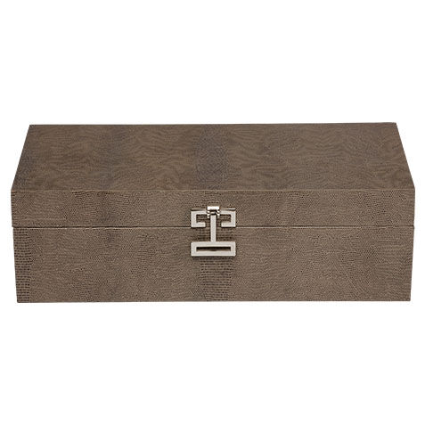 Faux Reptile Leather Box image