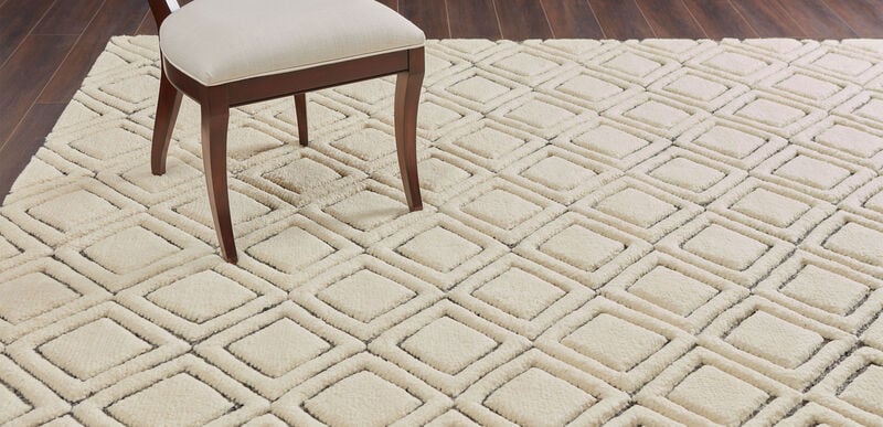 Taimani Diamond Rug | Handcrafted Modern Rug | Ethan Allen