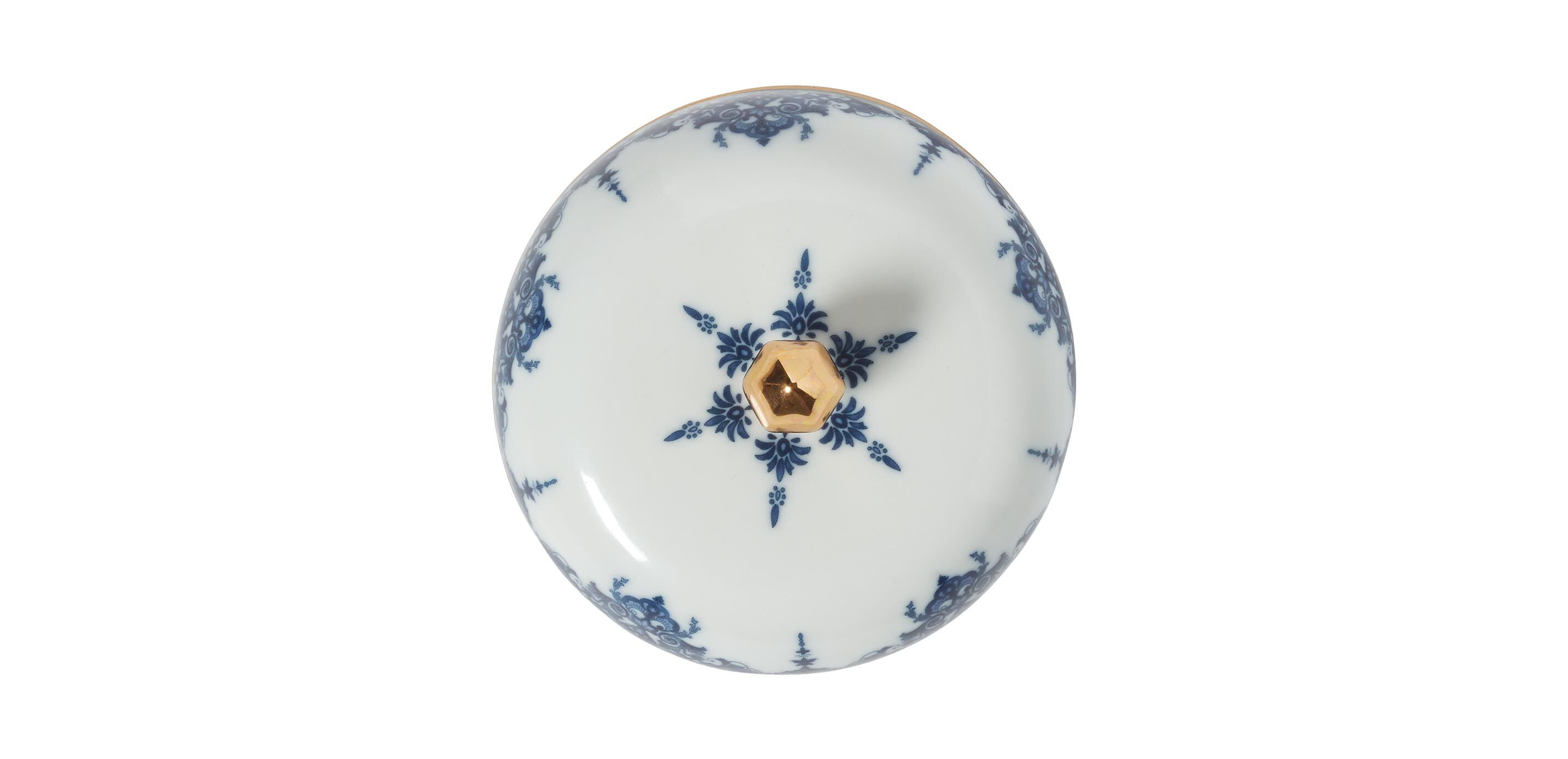 8" Arabesque Porcelain Keep-All Jar_1