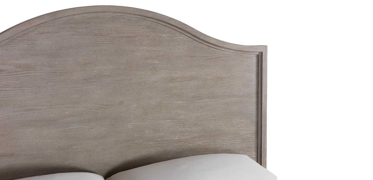 Clermont Bed with Arched Wooden Headboard Ethan Allen