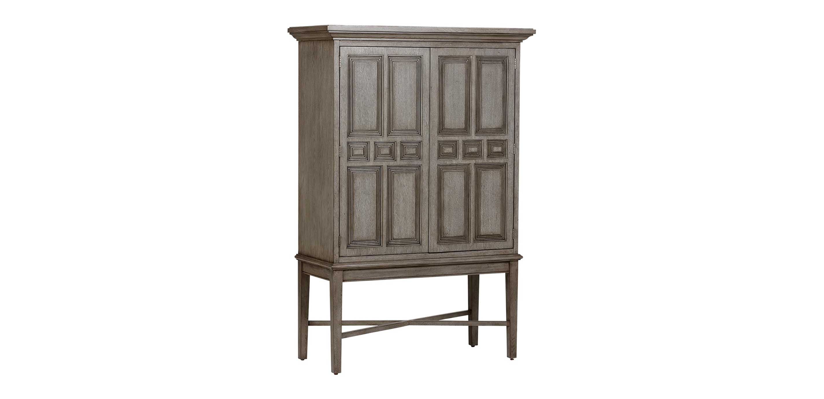 Carys Bar Cabinet Storage Display Ethan Allen