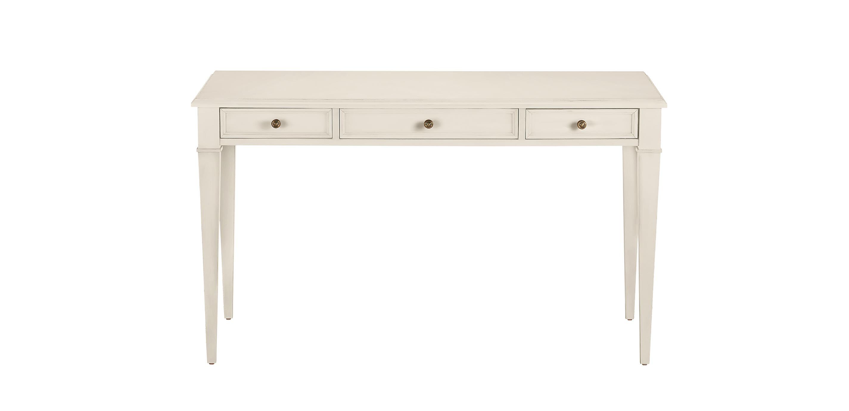 Custom Square-Corner Home Office Desk