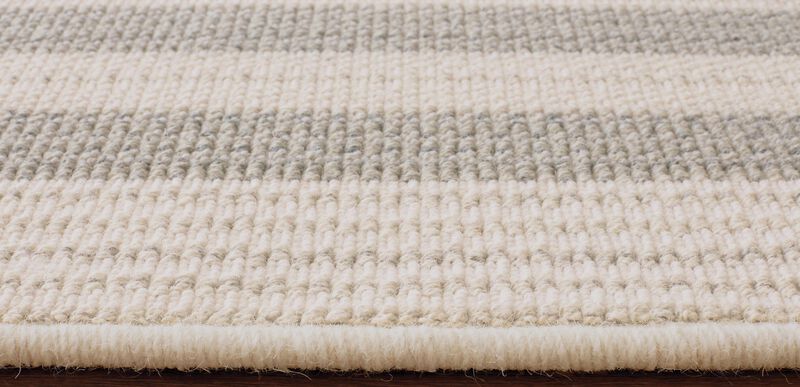 Evan Mini Ribbed Wool Rug Lilybelle Rug—Classic Stripe Wool-Blend Rug | Ethan Allen