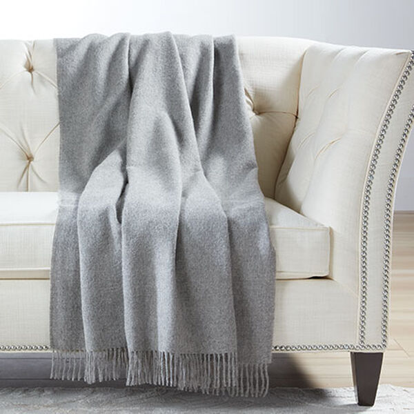 Alpaca Natural Throw