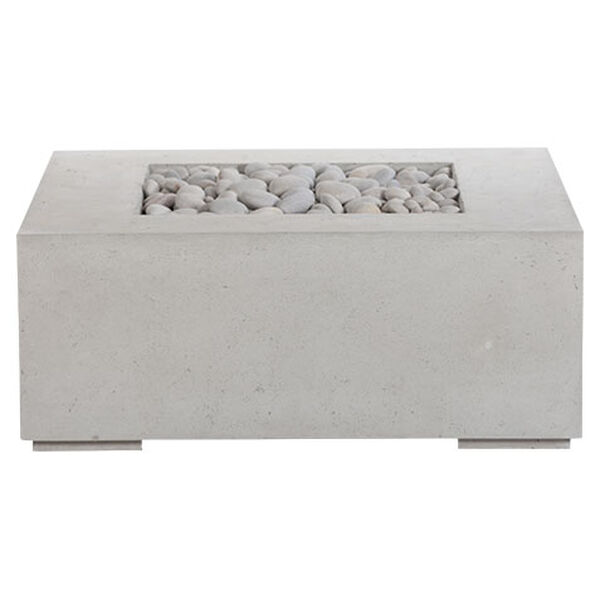 Square Concrete Fire Table