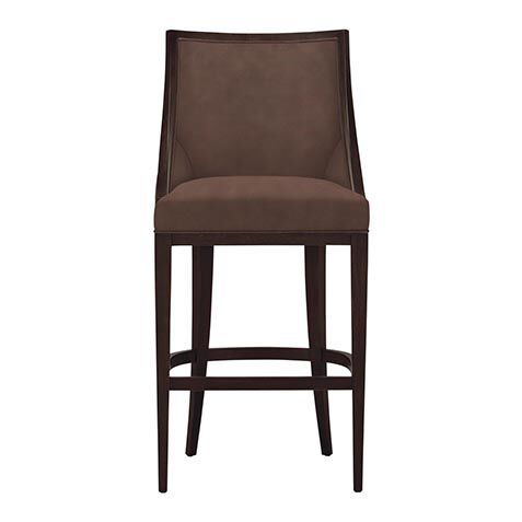 Iryna Leather Barstool image