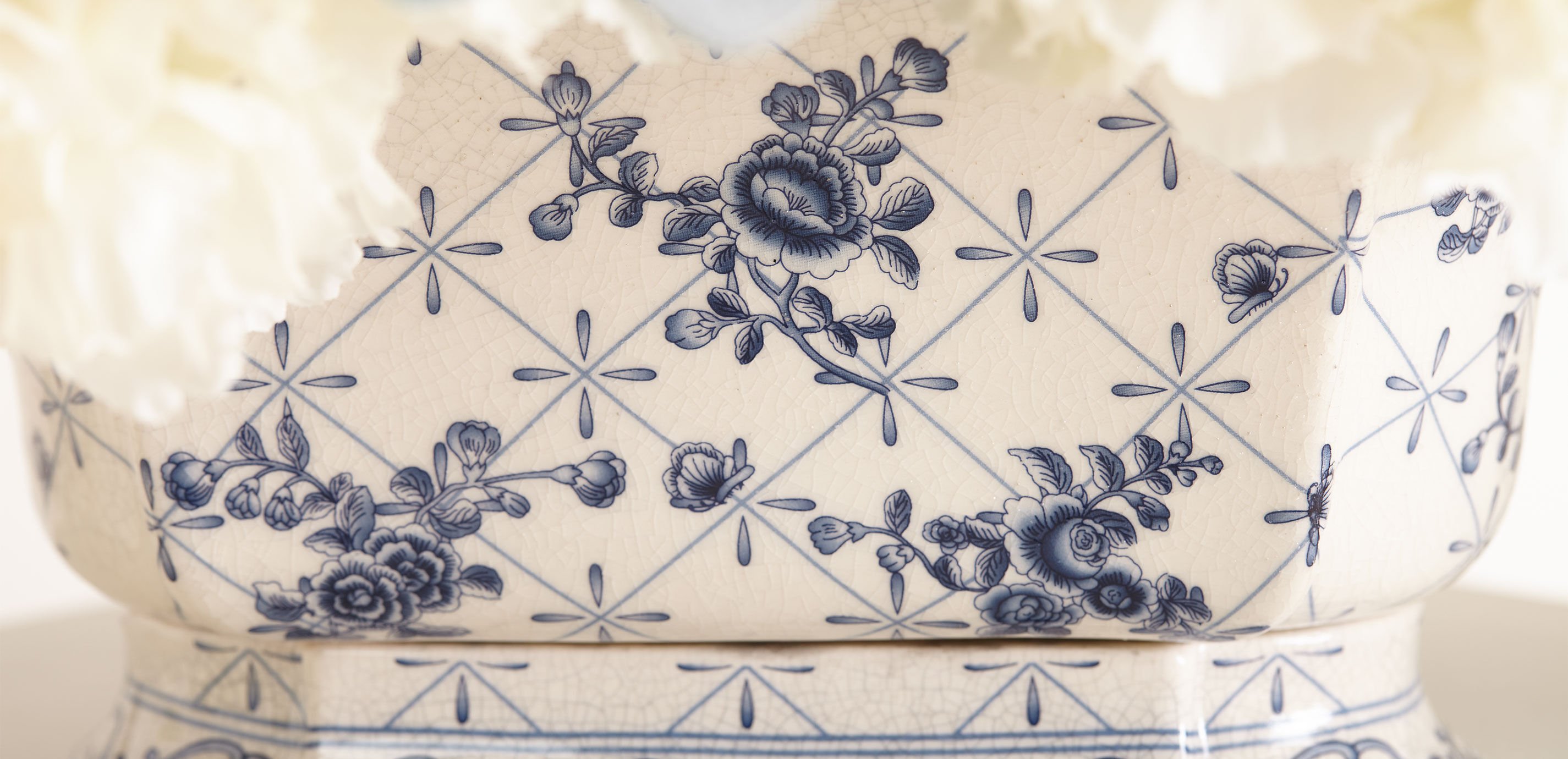 Hydrangea Byzantina in Cache Pot_2