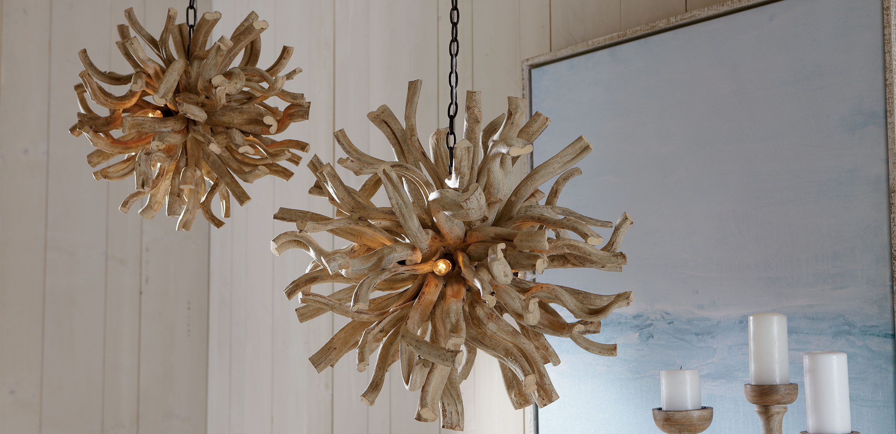 Wood chandelier 2025