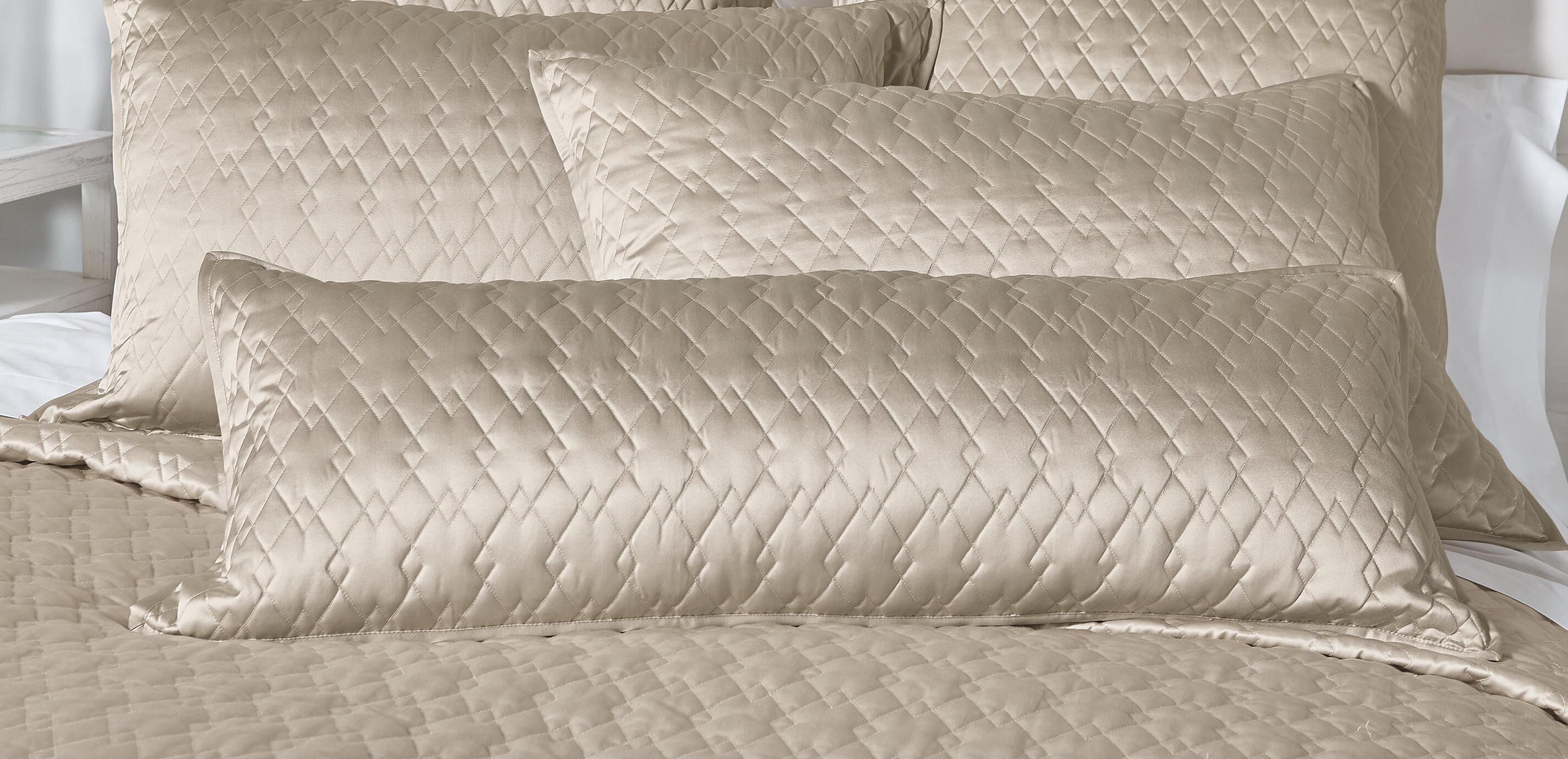 Salena Marquise Quilted Lumbar Pillow