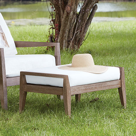 Bridgewater Cove Teak Ottoman Product Tile Hover Image 404040