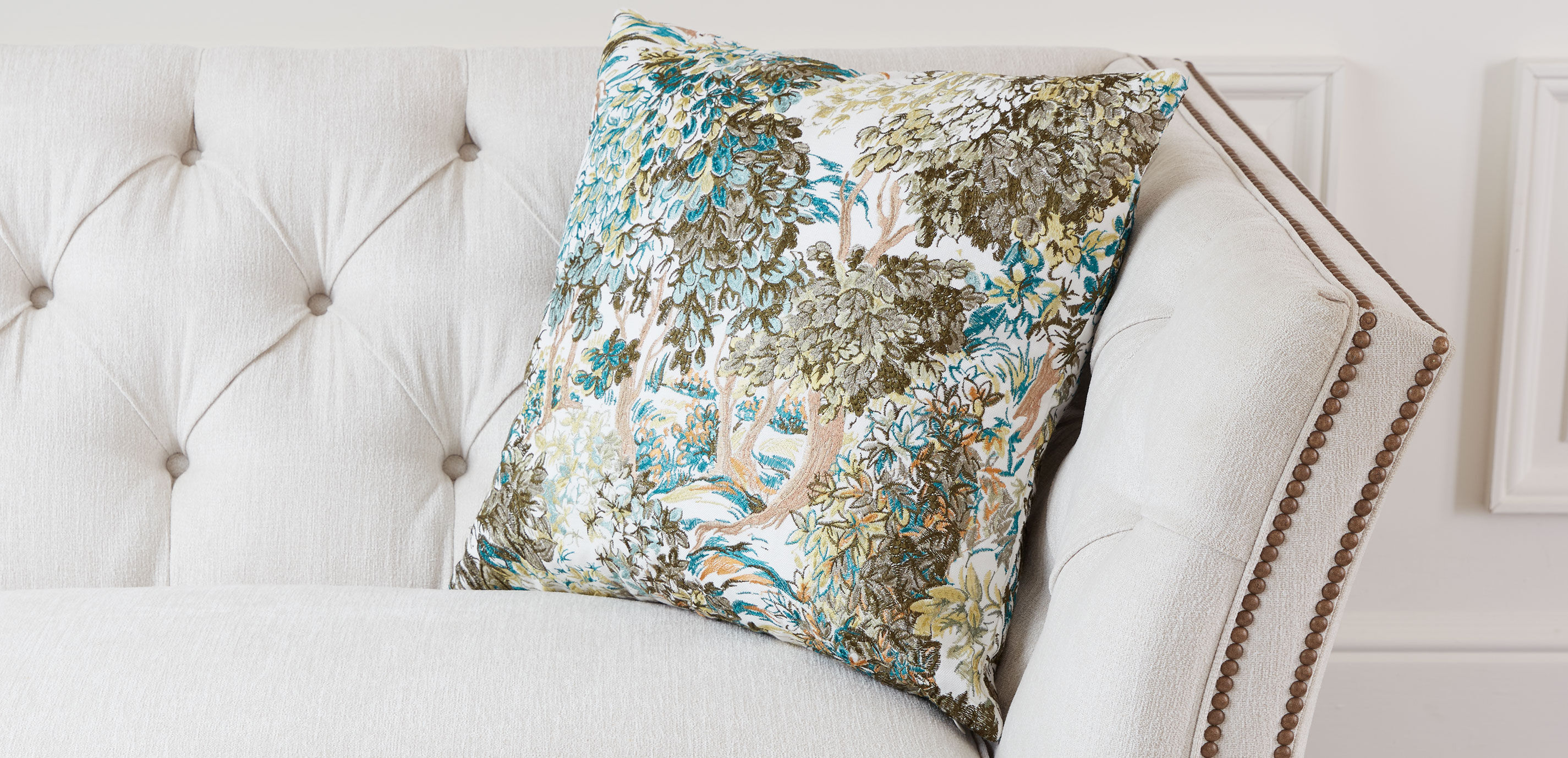 Enchanted Forest Embroidered Pillow_1