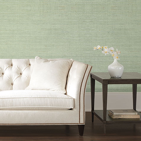 Edie Sisal Grasscloth Wallpaper Product Tile Hover Image WQ1073