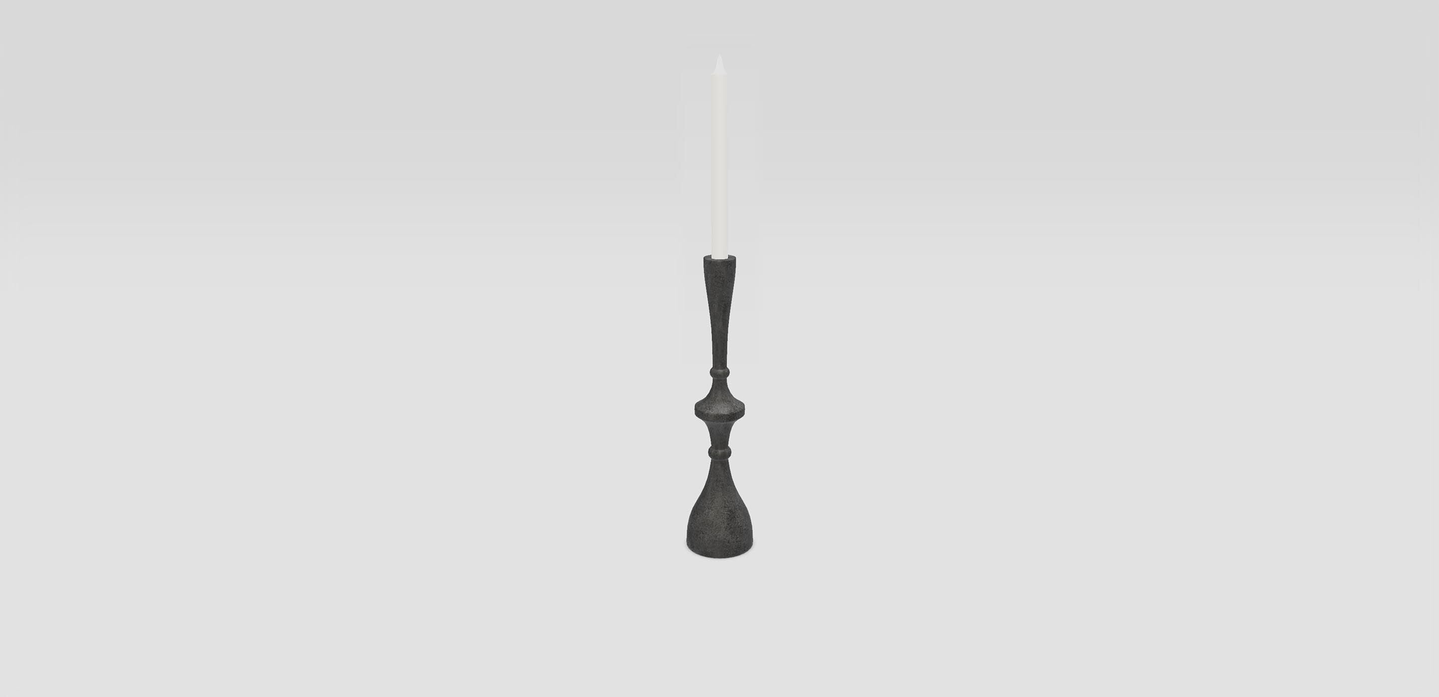 Waylan Cast Iron Candlestick 1