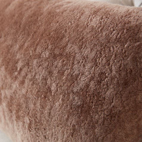 Sheared Sheepskin Lumbar Pillow Product Tile Hover Image 062517MST