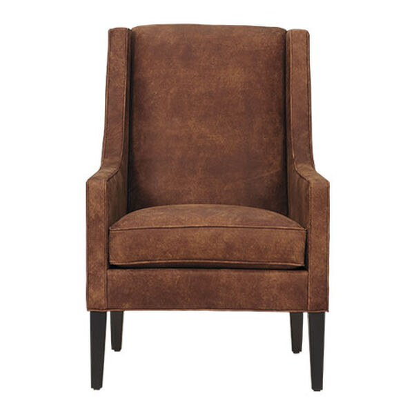 Kent Leather Wing Chair
