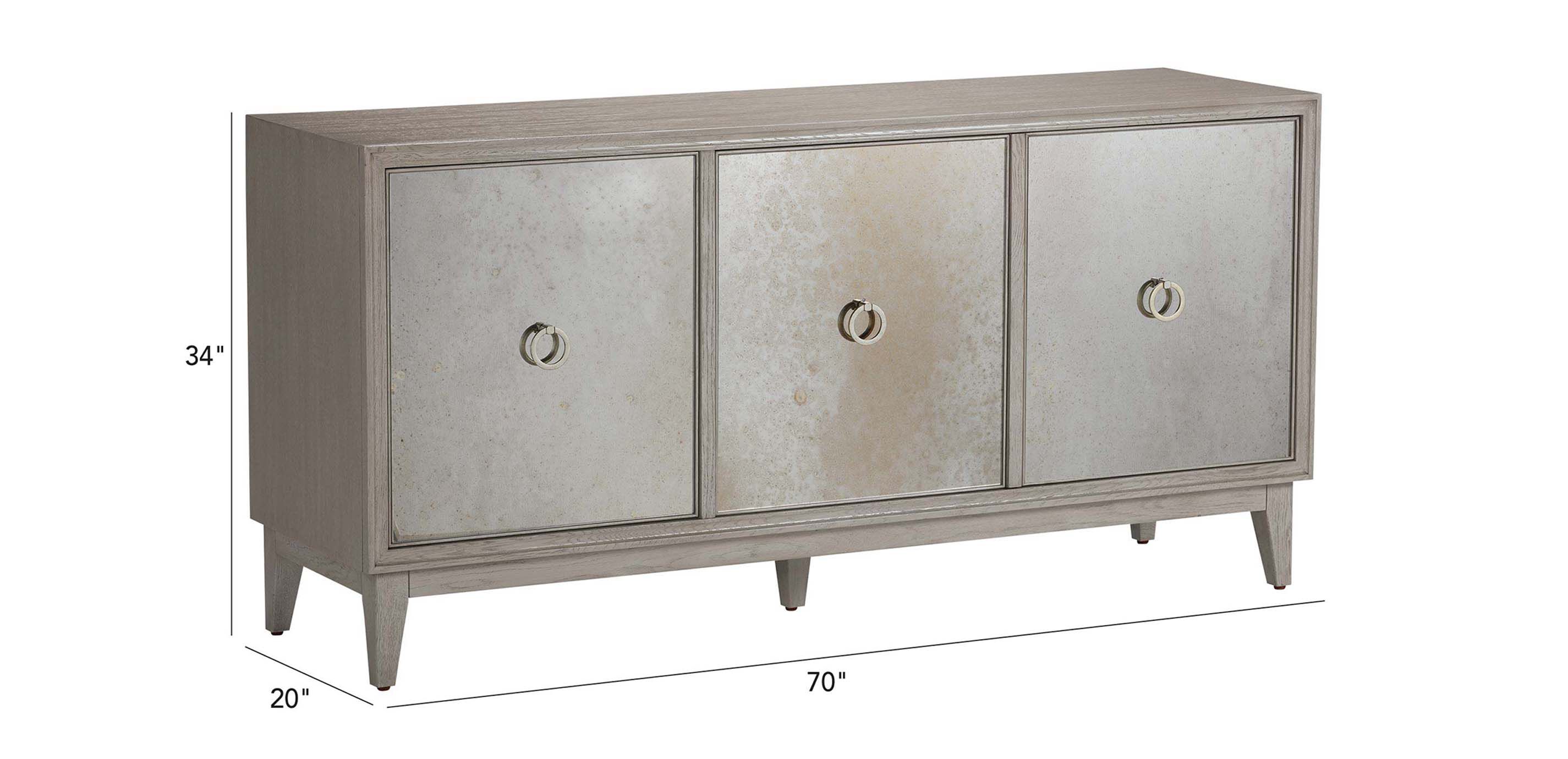 Heston Mirrored Oak Buffet_2