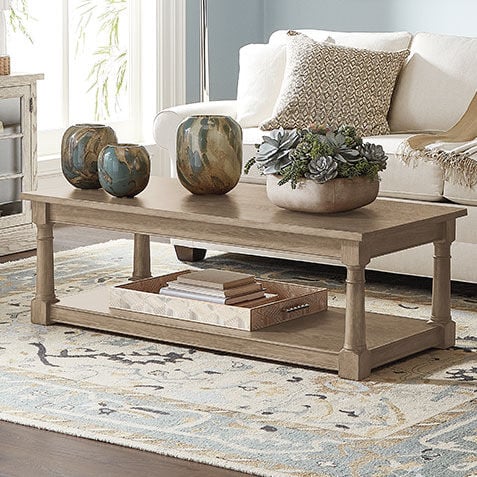Ethan allen henry online coffee table