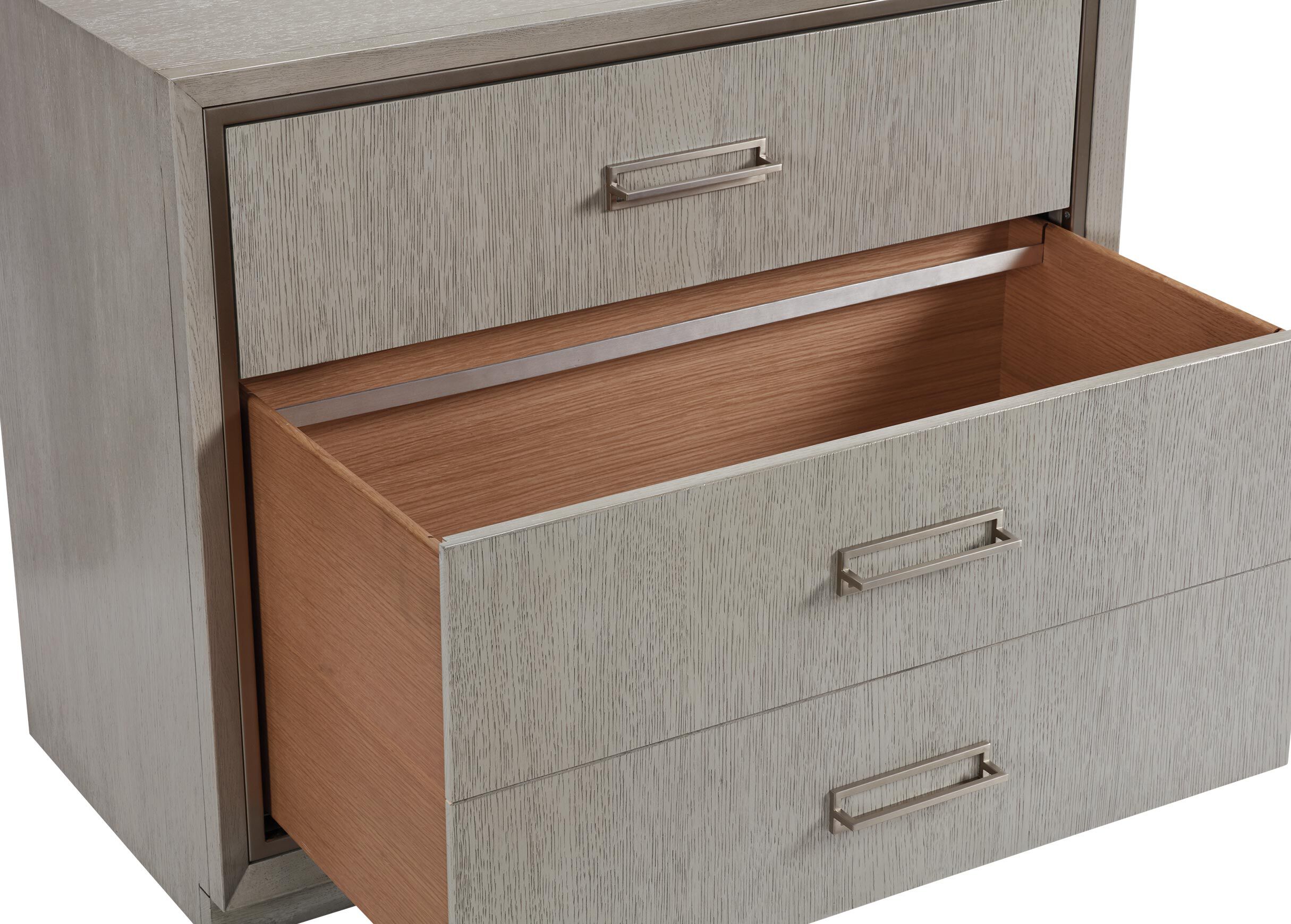 Faraday Two Drawer File Cabinet Modular Storage Ethan Allen