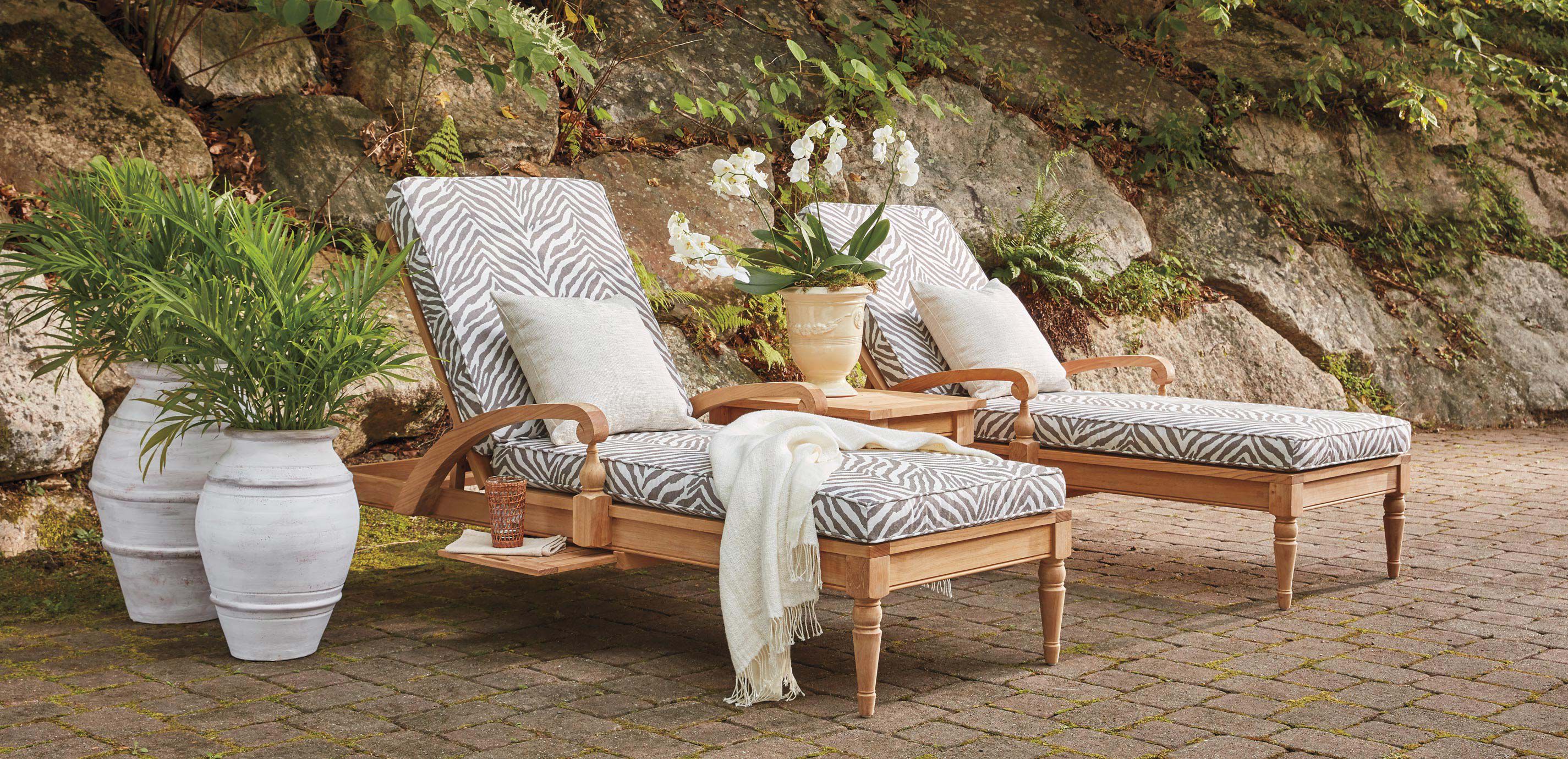 Ethan allen shop chaise lounge