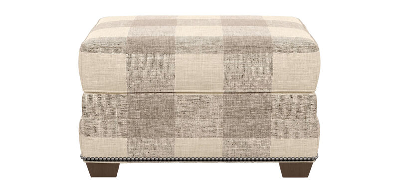 Bennett Ottoman by Ethan Allen