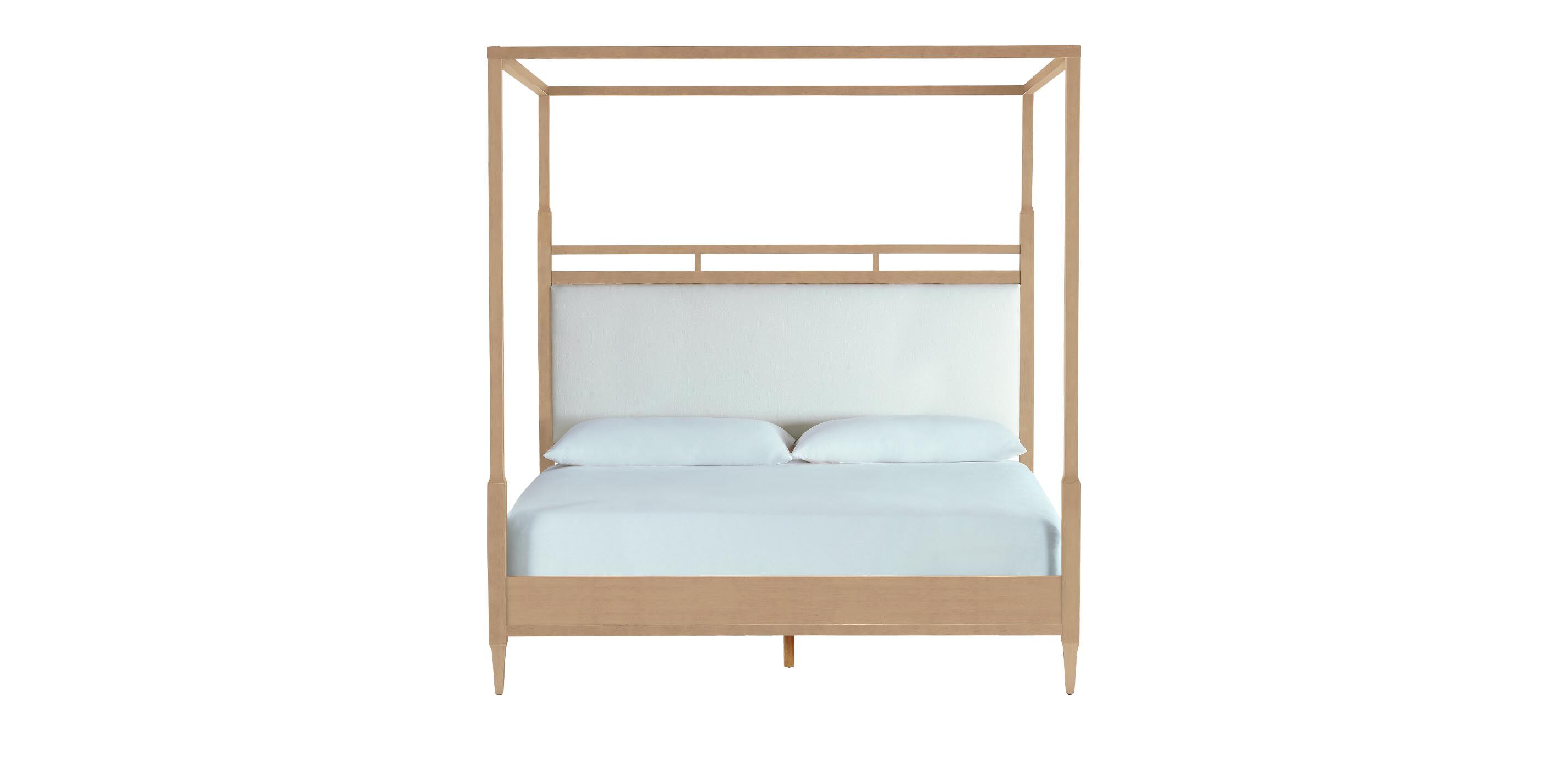 Arya Upholstered Poster Bed