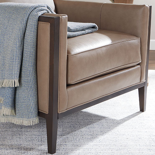 Halton Leather Chair 