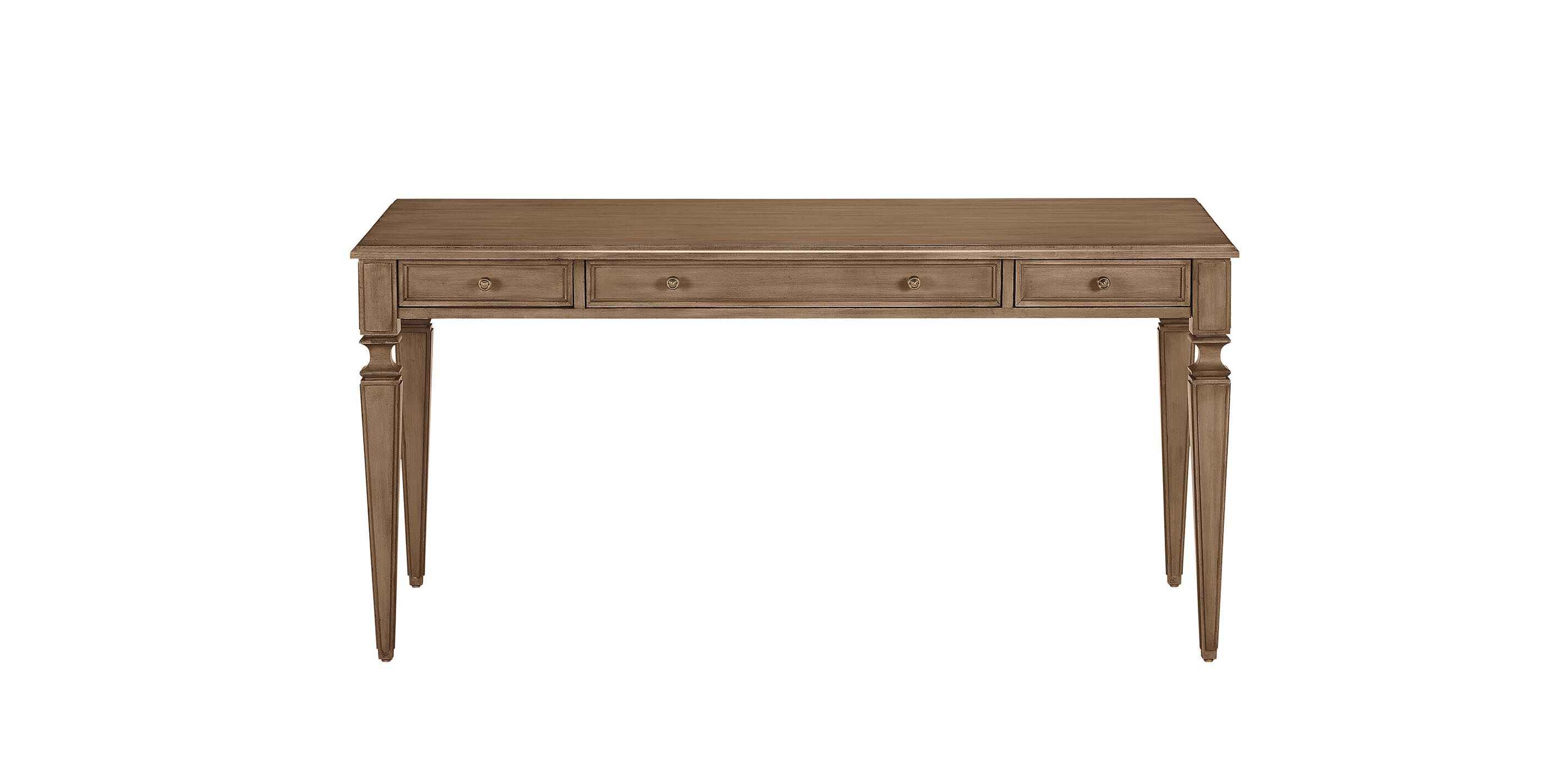 Custom Square-Corner Home Office Desk