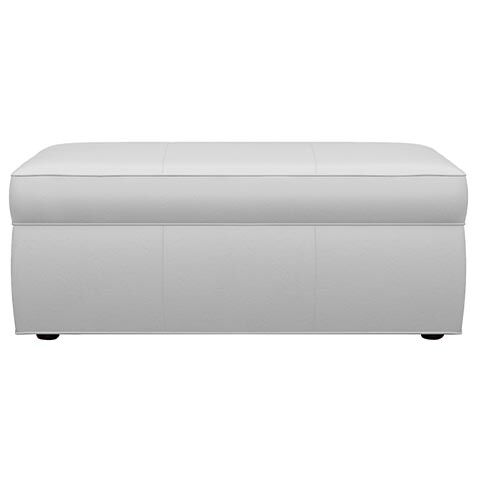 Ivan Leather Storage Ottoman image