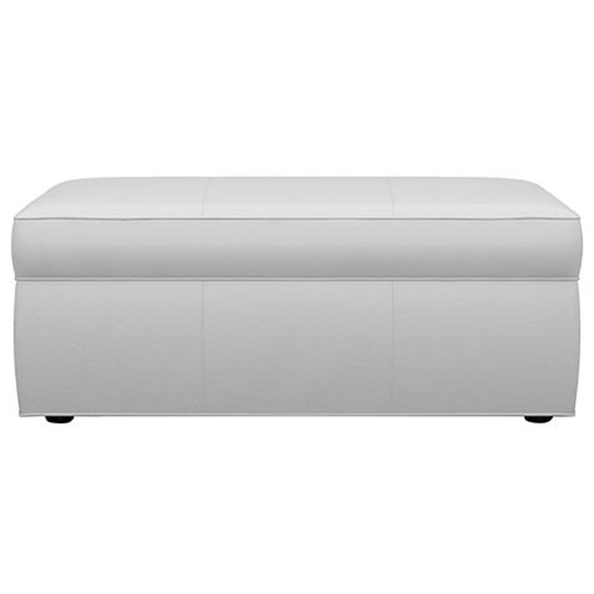 Ivan Leather Storage Ottoman
