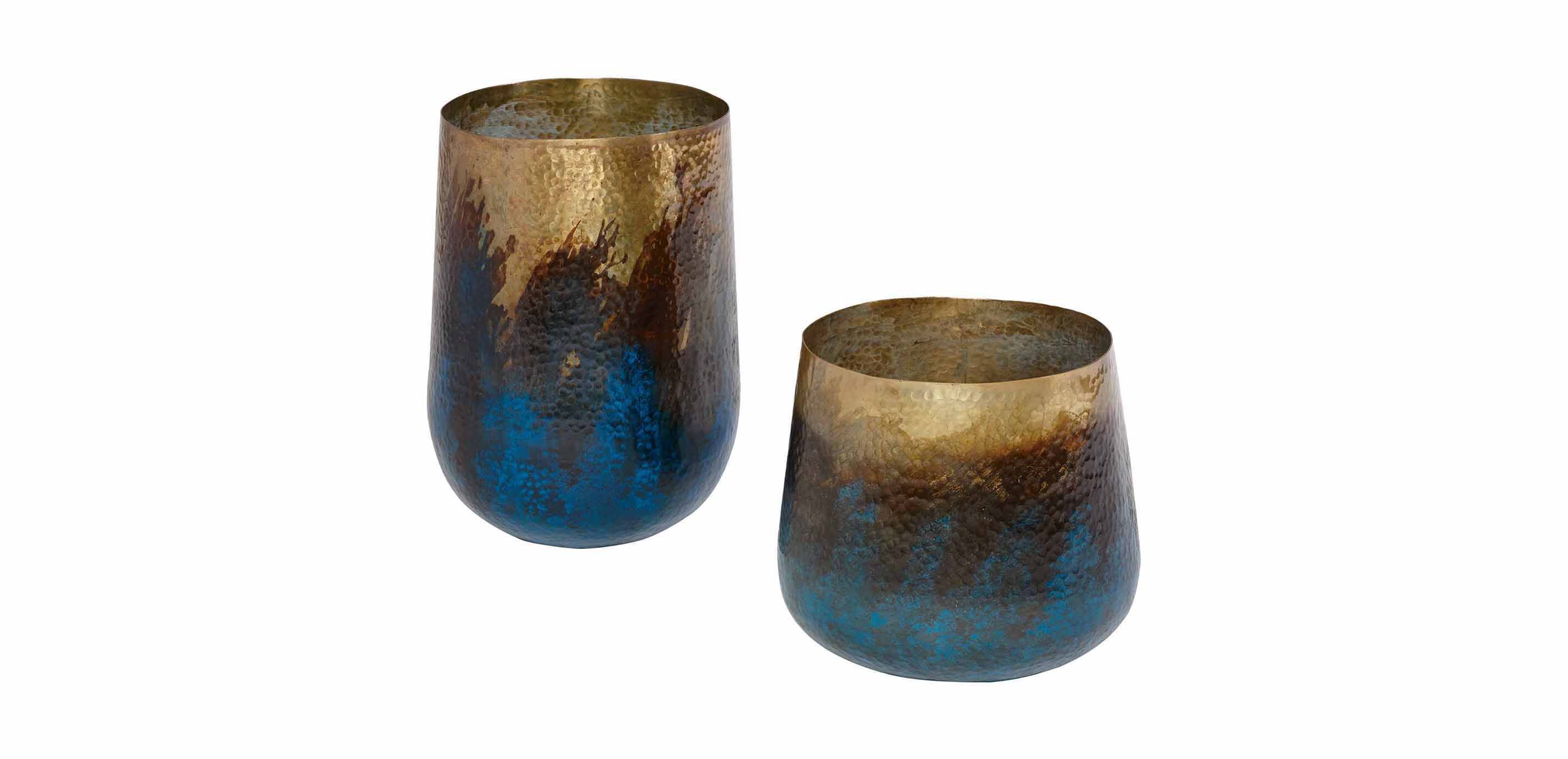 Patina Painted Vase 