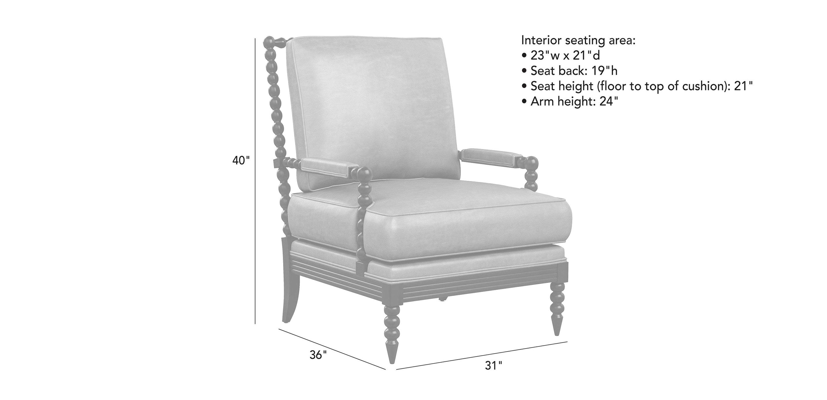 Brant Leather Chair Chairs & Chaises Ethan Allen