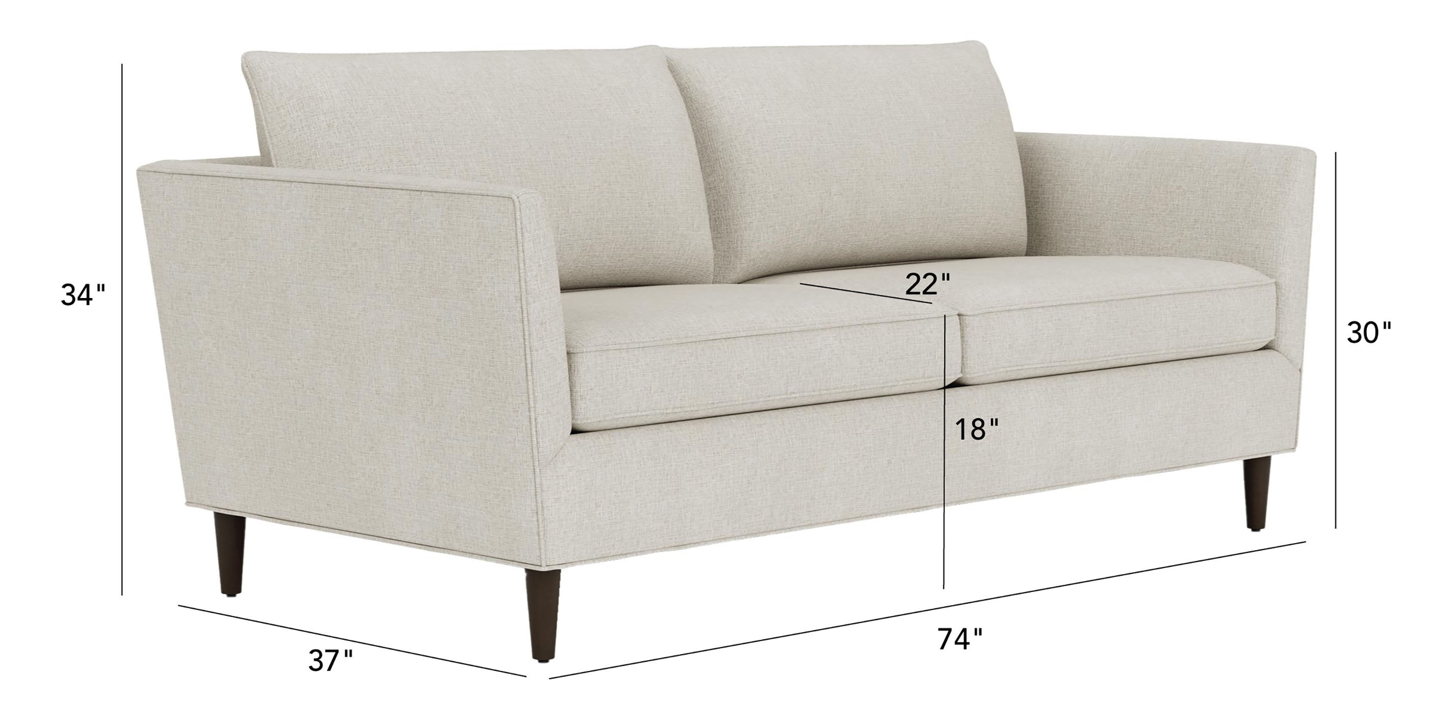 Ethan allen carrah sofa new arrivals