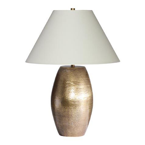 Avery Hammered Metal Table Lamp image