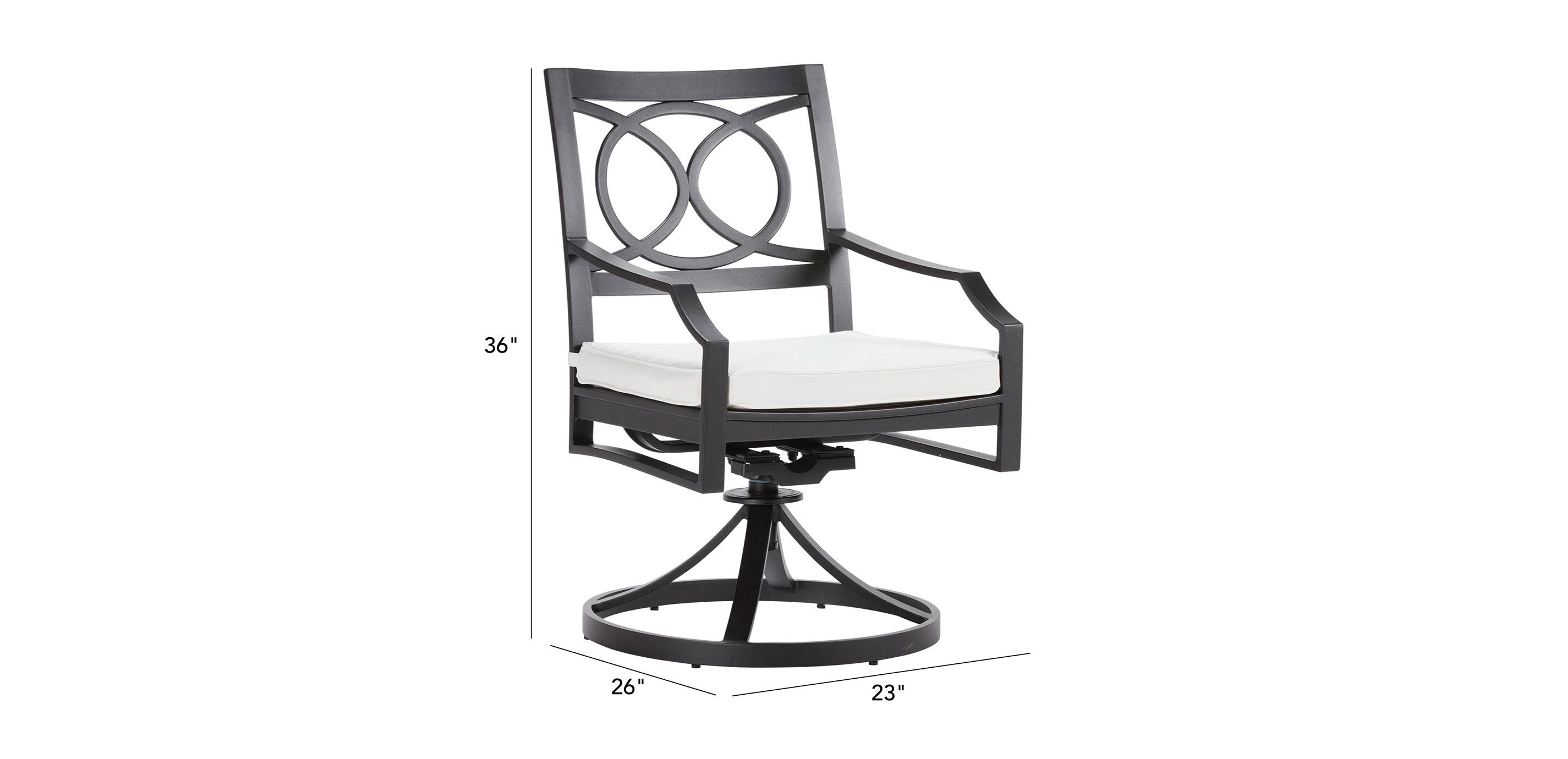 Nod Hill Dining Armchair Swivel Armchair Ethan Allen