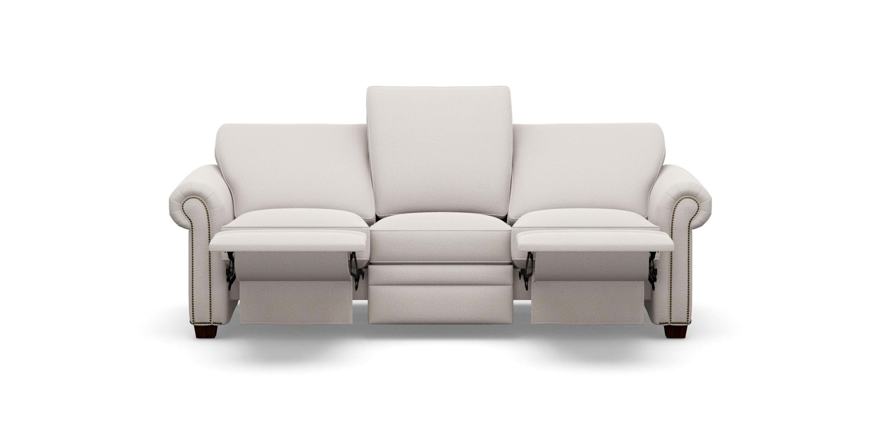 Ethan allen sales reclining sofa
