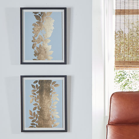 Gold Leaves II Product Tile Hover Image 072118B